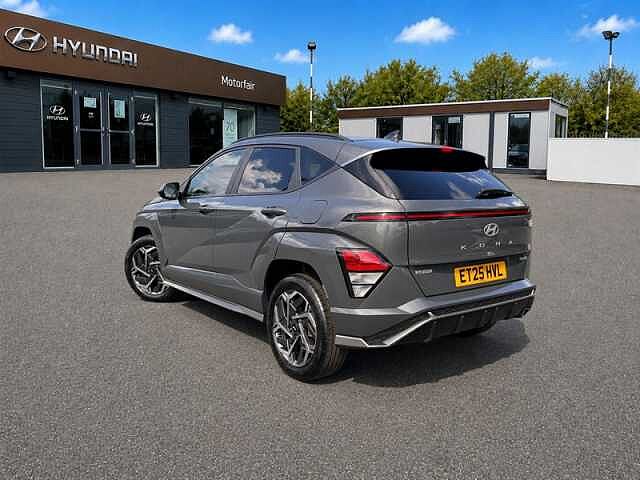 Hyundai KONA 1.6 T-GDi N Line SUV 5dr Petrol Manual Euro 6 (s/s) (138 ps) Grey