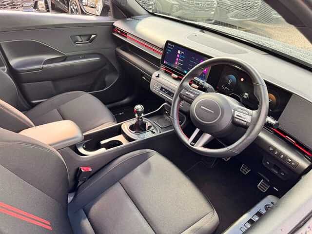Hyundai KONA 1.6 T-GDi N Line SUV 5dr Petrol Manual Euro 6 (s/s) (138 ps) Grey
