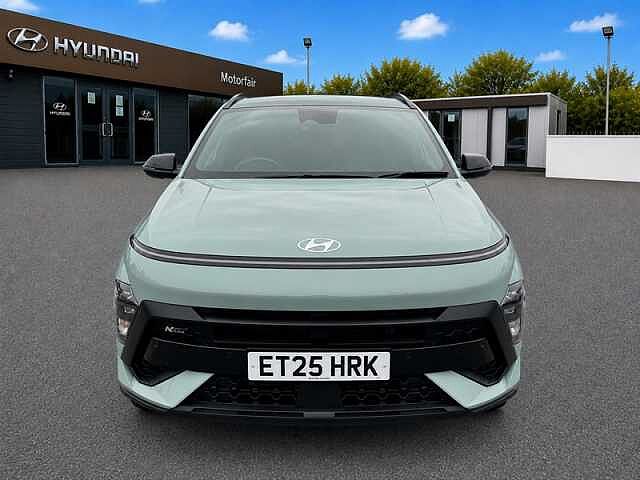 Hyundai KONA 1.6 T-GDi N Line SUV 5dr Petrol Manual Euro 6 (s/s) (138 ps) Green