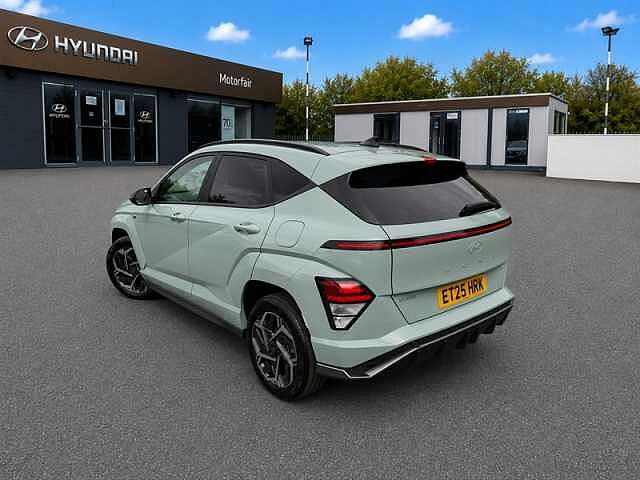 Hyundai KONA 1.6 T-GDi N Line SUV 5dr Petrol Manual Euro 6 (s/s) (138 ps) Green