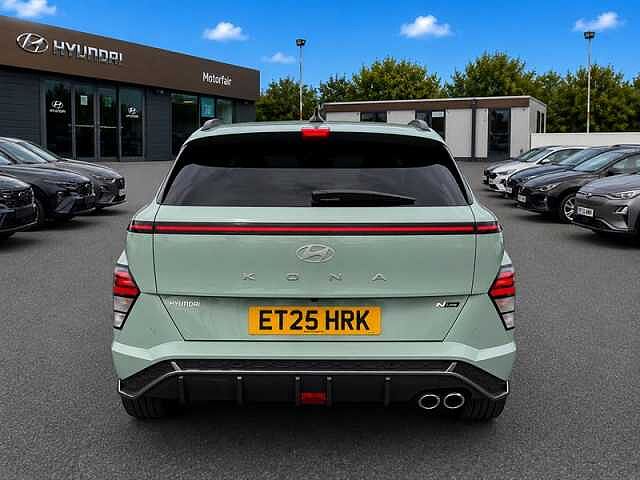 Hyundai KONA 1.6 T-GDi N Line SUV 5dr Petrol Manual Euro 6 (s/s) (138 ps) Green