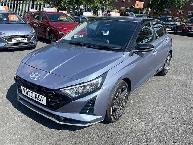 Hyundai I20 1.0 T-GDi Premium Hatchback 5dr Petrol DCT Euro 6 (s/s) (100 ps) Blue