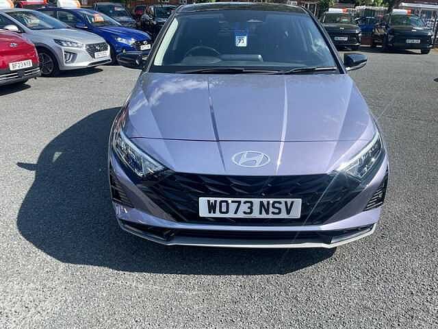 Hyundai I20 1.0 T-GDi Premium Hatchback 5dr Petrol DCT Euro 6 (s/s) (100 ps) Blue