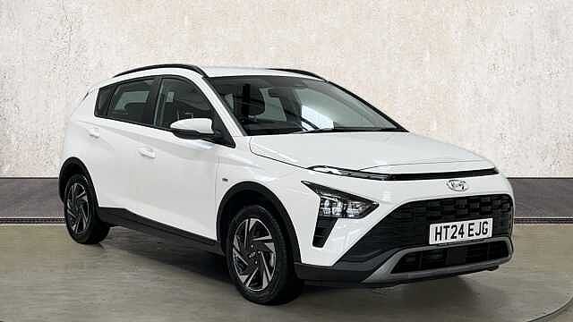 Hyundai BAYON 1.0 T-GDi MHEV SE Connect SUV 5dr Petrol Hybrid DCT Euro 6 (s/s) (100 ps) ATLAS WHITE