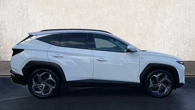 Hyundai TUCSON 1.6 T-GDi MHEV Ultimate SUV 5dr Petrol Hybrid DCT 4WD Euro 6 (s/s) (180 ps) White