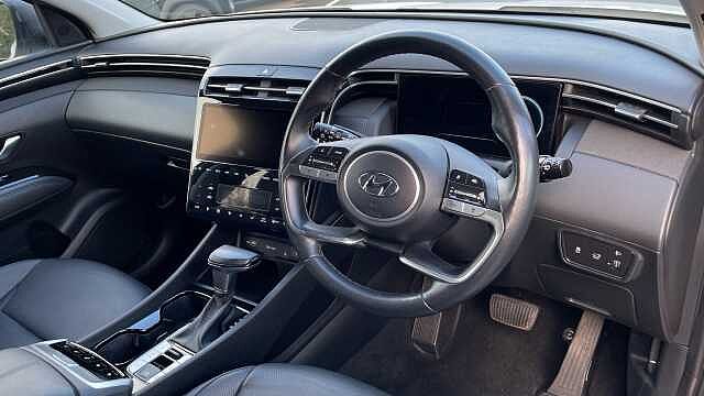 Hyundai TUCSON 1.6 T-GDi MHEV Ultimate SUV 5dr Petrol Hybrid DCT 4WD Euro 6 (s/s) (180 ps) White