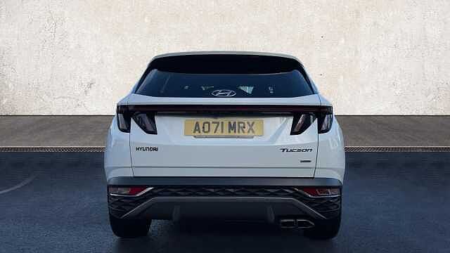 Hyundai TUCSON 1.6 T-GDi MHEV Ultimate SUV 5dr Petrol Hybrid DCT 4WD Euro 6 (s/s) (180 ps) White