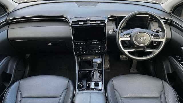 Hyundai TUCSON 1.6 T-GDi MHEV Ultimate SUV 5dr Petrol Hybrid DCT 4WD Euro 6 (s/s) (180 ps) White