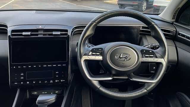 Hyundai TUCSON 1.6 T-GDi MHEV Ultimate SUV 5dr Petrol Hybrid DCT 4WD Euro 6 (s/s) (180 ps) White