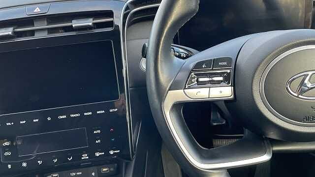 Hyundai TUCSON 1.6 T-GDi MHEV Ultimate SUV 5dr Petrol Hybrid DCT 4WD Euro 6 (s/s) (180 ps) White