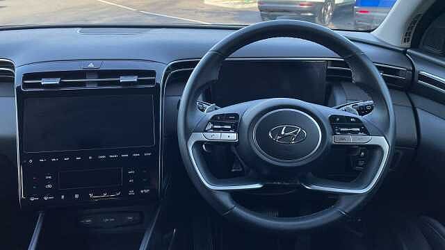 Hyundai TUCSON 1.6 h T-GDi SE Connect SUV 5dr Petrol Hybrid Auto Euro 6 (s/s) (230 ps) Polar White