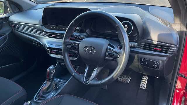 Hyundai I20 1.0 T-GDi MHEV N Line Hatchback 5dr Petrol Hybrid DCT Euro 6 (s/s) (120 ps) Red