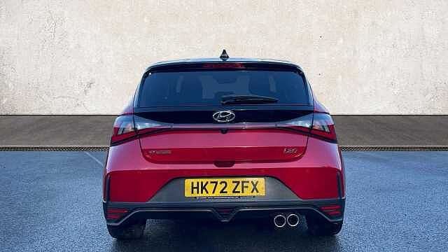 Hyundai I20 1.0 T-GDi MHEV N Line Hatchback 5dr Petrol Hybrid DCT Euro 6 (s/s) (120 ps) Red