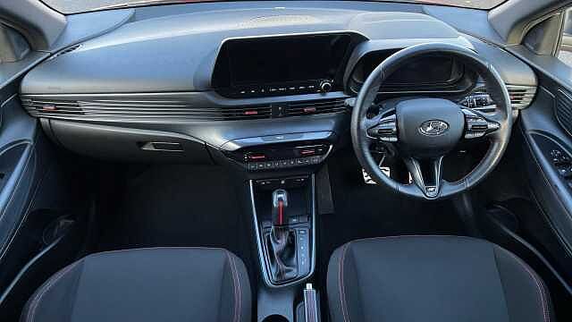 Hyundai I20 1.0 T-GDi MHEV N Line Hatchback 5dr Petrol Hybrid DCT Euro 6 (s/s) (120 ps) Red