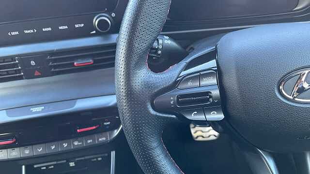 Hyundai I20 1.0 T-GDi MHEV N Line Hatchback 5dr Petrol Hybrid DCT Euro 6 (s/s) (120 ps) Red