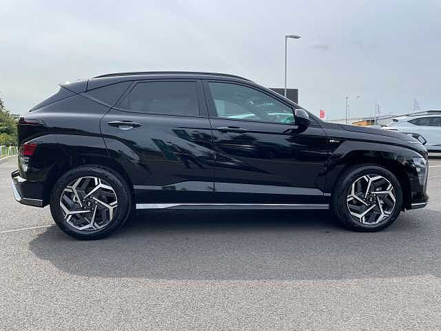 Hyundai KONA 1.6 T-GDi N Line SUV 5dr Petrol Manual Euro 6 (s/s) (138 ps) Abyss Black