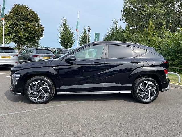 Hyundai KONA 1.6 T-GDi N Line SUV 5dr Petrol Manual Euro 6 (s/s) (138 ps) Abyss Black