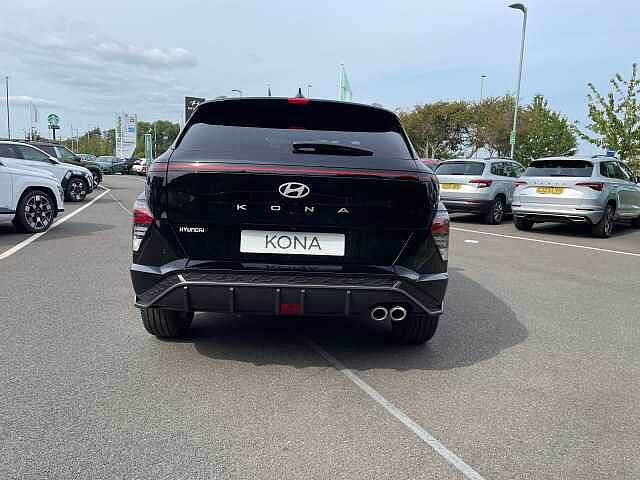 Hyundai KONA 1.6 T-GDi N Line SUV 5dr Petrol Manual Euro 6 (s/s) (138 ps) Abyss Black