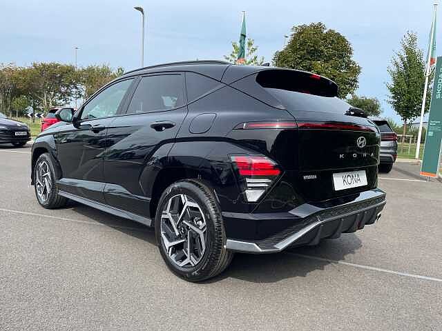 Hyundai KONA 1.6 T-GDi N Line SUV 5dr Petrol Manual Euro 6 (s/s) (138 ps) Abyss Black