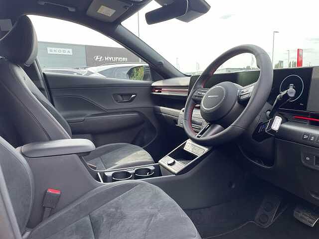 Hyundai KONA 1.6 T-GDi N Line SUV 5dr Petrol Manual Euro 6 (s/s) (138 ps) Abyss Black