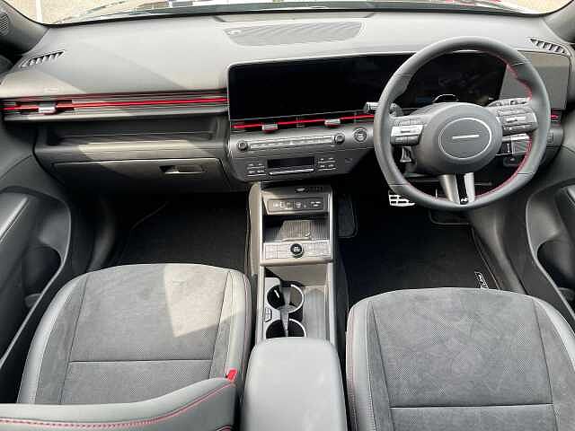 Hyundai KONA 1.6 T-GDi N Line SUV 5dr Petrol Manual Euro 6 (s/s) (138 ps) Abyss Black