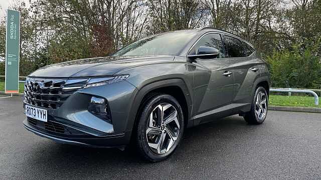 Hyundai TUCSON 1.6 h T-GDi Premium SUV 5dr Petrol Hybrid Auto Euro 6 (s/s) (230 ps) Grey