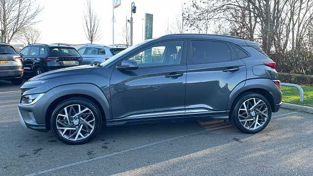 Hyundai KONA 1.6 h-GDi Premium SUV 5dr Petrol Hybrid DCT Euro 6 (s/s) (141 ps) Grey