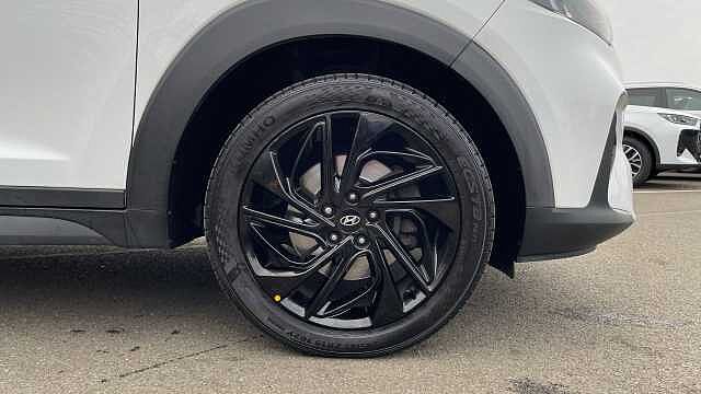 Hyundai TUCSON 1.6 CRDi MHEV N Line SUV 5dr Diesel Hybrid Manual Euro 6 (s/s) (136 ps) Polar White