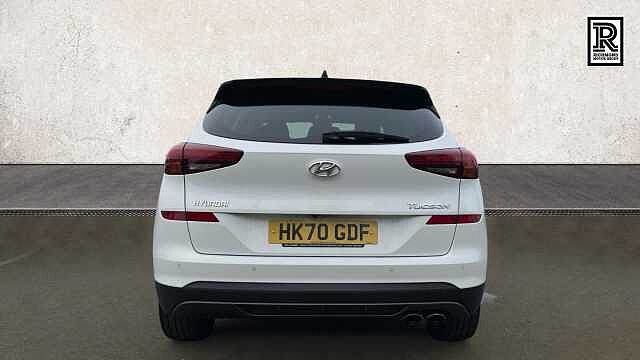 Hyundai TUCSON 1.6 CRDi MHEV N Line SUV 5dr Diesel Hybrid Manual Euro 6 (s/s) (136 ps) Polar White