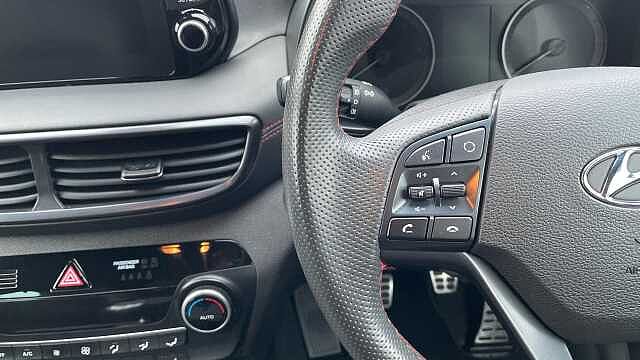 Hyundai TUCSON 1.6 CRDi MHEV N Line SUV 5dr Diesel Hybrid Manual Euro 6 (s/s) (136 ps) Polar White