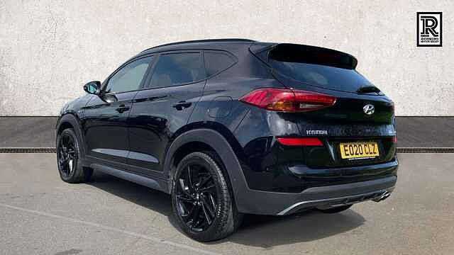 Hyundai TUCSON 1.6 CRDi MHEV N Line SUV 5dr Diesel Hybrid DCT Euro 6 (s/s) (136 ps) Black