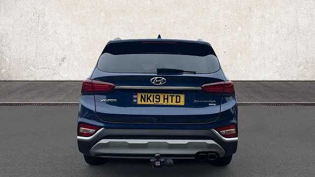 Hyundai SANTA FE 2.2 CRDi Premium SE SUV 5dr Diesel Auto 4WD Euro 6 (s/s) 7 Seat (200 ps) Blue
