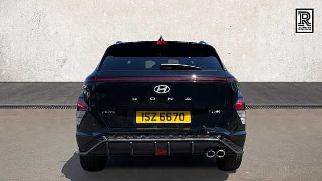 Hyundai KONA 1.6 h-GDi N Line SUV 5dr Petrol Hybrid DCT Euro 6 (s/s) (129 ps) Black