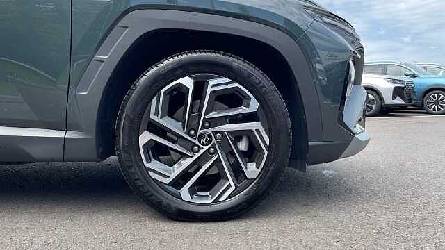 Hyundai TUCSON 1.6 T-GDi MHEV Ultimate SUV 5dr Petrol Hybrid DCT Euro 6 (s/s) (160 ps) Green