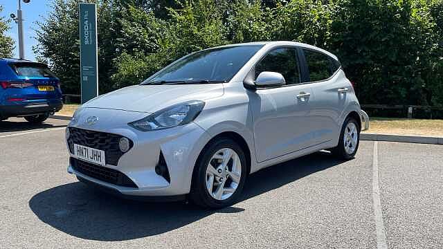 Hyundai I10 1.0 SE Connect Hatchback 5dr Petrol Manual Euro 6 (s/s) (67 ps) Silver