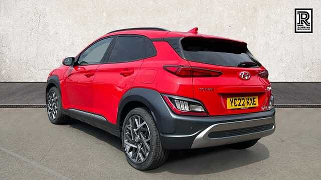 Hyundai KONA 1.6 h-GDi Ultimate SUV 5dr Petrol Hybrid DCT Euro 6 (s/s) (141 ps) Red