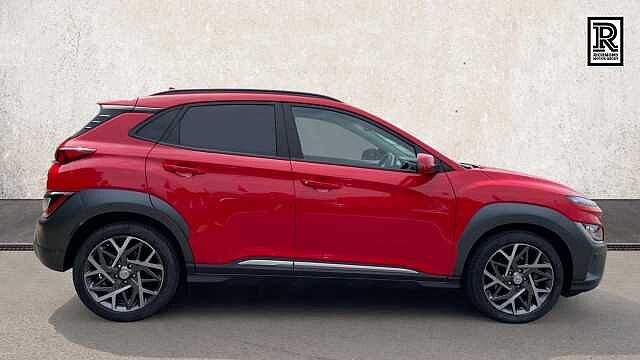 Hyundai KONA 1.6 h-GDi Ultimate SUV 5dr Petrol Hybrid DCT Euro 6 (s/s) (141 ps) Red