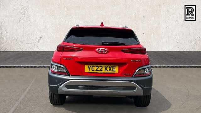 Hyundai KONA 1.6 h-GDi Ultimate SUV 5dr Petrol Hybrid DCT Euro 6 (s/s) (141 ps) Red