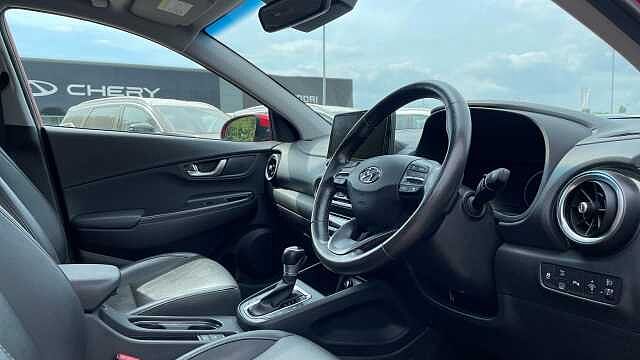 Hyundai KONA 1.6 h-GDi Ultimate SUV 5dr Petrol Hybrid DCT Euro 6 (s/s) (141 ps) Red
