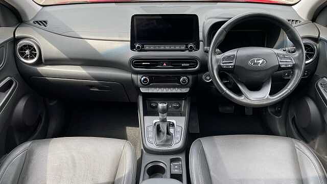 Hyundai KONA 1.6 h-GDi Ultimate SUV 5dr Petrol Hybrid DCT Euro 6 (s/s) (141 ps) Red