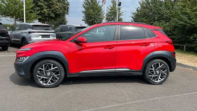 Hyundai KONA 1.6 h-GDi Ultimate SUV 5dr Petrol Hybrid DCT Euro 6 (s/s) (141 ps) Red