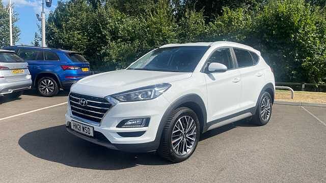 Hyundai TUCSON 1.6 T-GDi Premium SUV 5dr Petrol Manual Euro 6 (s/s) (177 ps) White