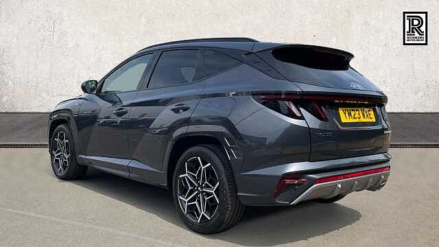 Hyundai TUCSON 1.6 T-GDi MHEV N Line S SUV 5dr Petrol Hybrid DCT Euro 6 (s/s) (150 ps) Grey