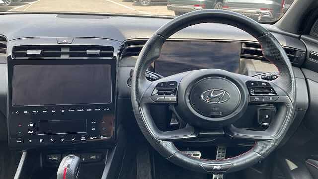 Hyundai TUCSON 1.6 T-GDi MHEV N Line S SUV 5dr Petrol Hybrid DCT Euro 6 (s/s) (150 ps) Grey