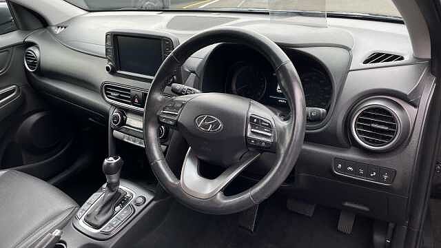 Hyundai KONA 1.6 T-GDi Premium GT SUV 5dr Petrol DCT 4WD Euro 6 (s/s) (177 ps) Black