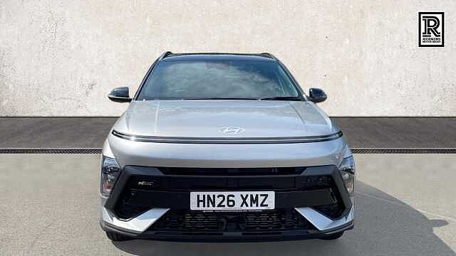 Hyundai KONA 1.6 T-GDi N Line SUV 5dr Petrol DCT Euro 6 (s/s) (138 ps) Shimmering Silver (2TR)