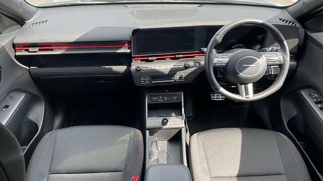Hyundai KONA 1.6 T-GDi N Line SUV 5dr Petrol DCT Euro 6 (s/s) (138 ps) Shimmering Silver (2TR)