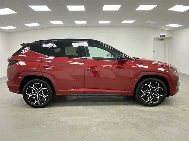 Hyundai TUCSON 1.6 TGDi Hybrid 230 N Line 5dr 2WD Auto RED