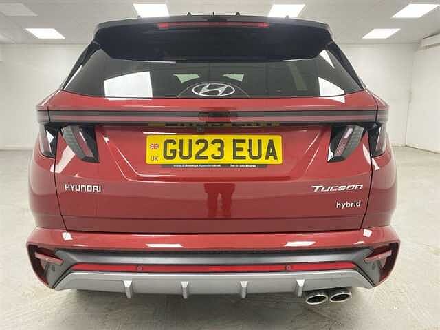 Hyundai TUCSON 1.6 TGDi Hybrid 230 N Line 5dr 2WD Auto RED