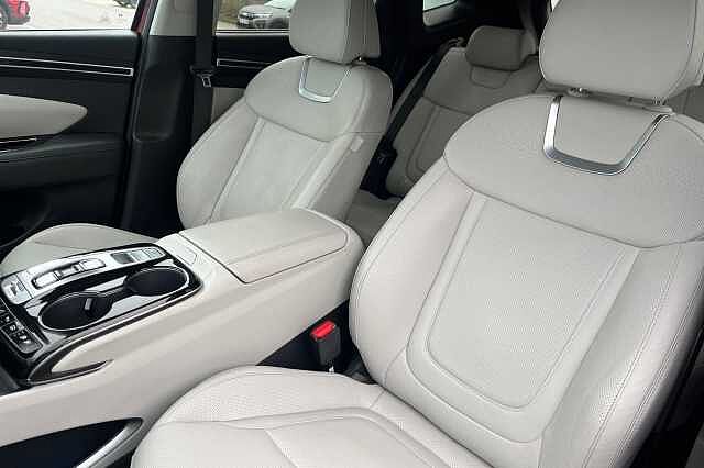 Hyundai TUCSON 1.6 H T Gdi Ultimate Suv 5dr Petrol Hybrid Auto Euro 6 (s/s) (230 Ps) Sunset Red